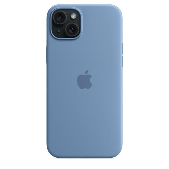 Калъф Apple iPhone 15 Plus Silicone Case with MagSafe - Winter Blue