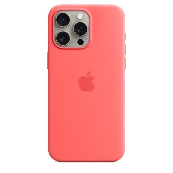 Калъф Apple iPhone 15 Pro Max Silicone Case with MagSafe - Guava