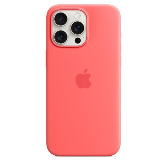 Калъф Apple iPhone 15 Pro Max Silicone Case with MagSafe - Guava