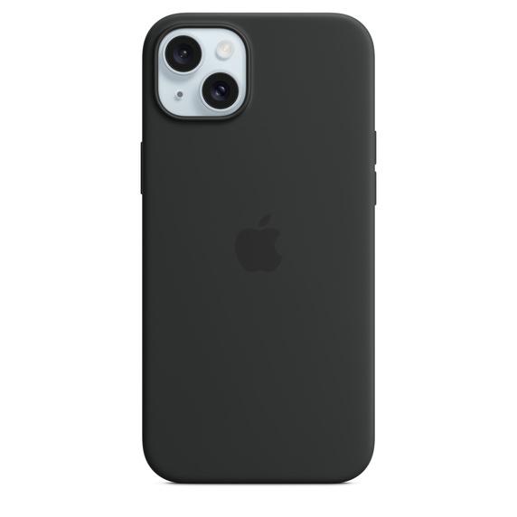 Калъф Apple iPhone 15 Plus Silicone Case with MagSafe - Black