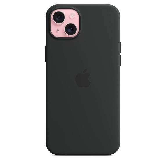 Калъф Apple iPhone 15 Plus Silicone Case with MagSafe - Black