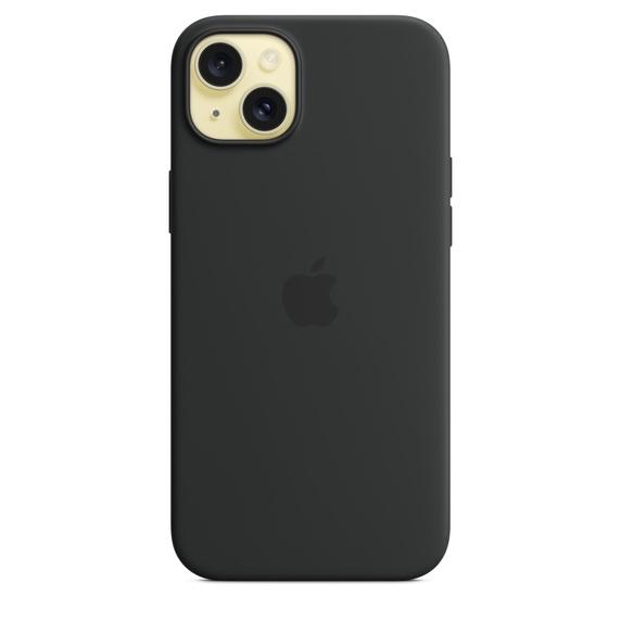 Калъф Apple iPhone 15 Plus Silicone Case with MagSafe - Black