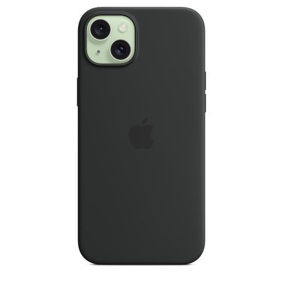 Калъф Apple iPhone 15 Plus Silicone Case with MagSafe - Black