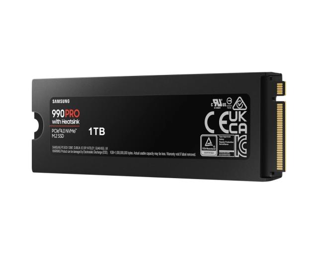 Samsung SSD 990 PRO 1TB Heatsink PCIe 4.0 NVMe