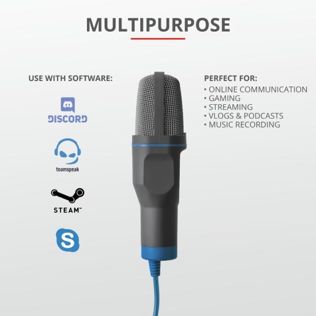 Микрофон TRUST Mico USB Microphone for PC and laptop