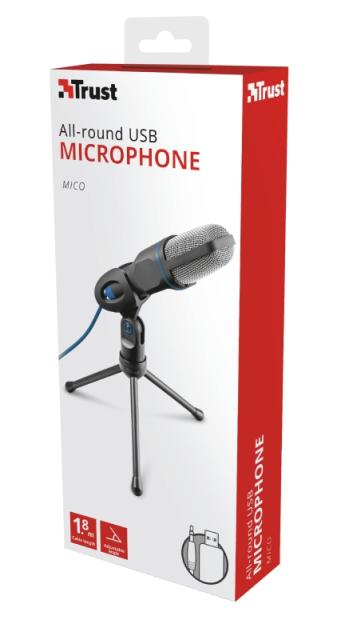 Микрофон TRUST Mico USB Microphone for PC and laptop