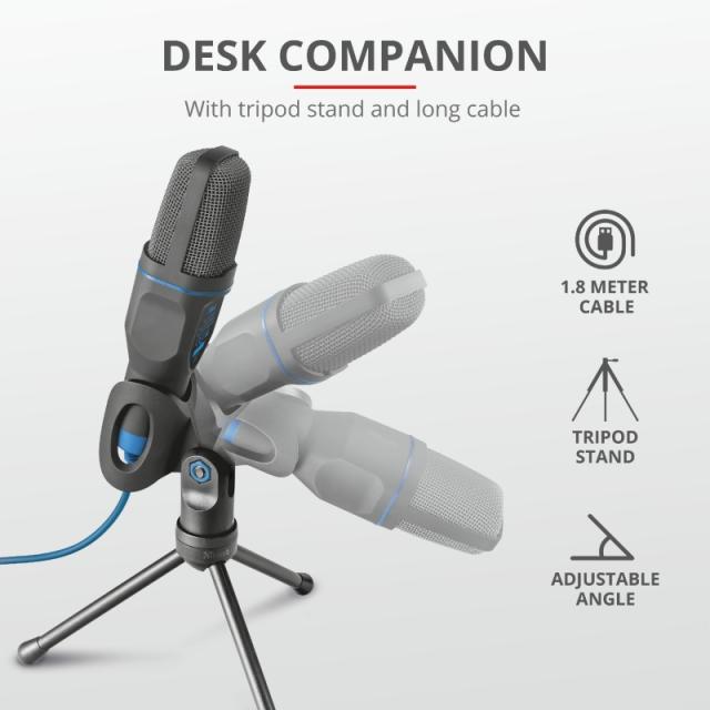 Микрофон TRUST Mico USB Microphone for PC and laptop