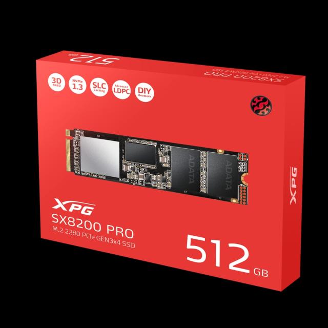 Твърд диск ADATA SX8100NP 512GB