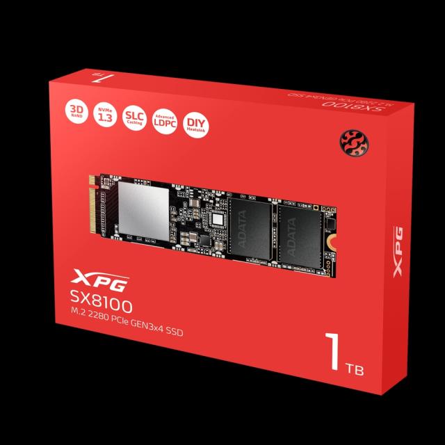 Твърд диск ADATA SX8100NP 1TB