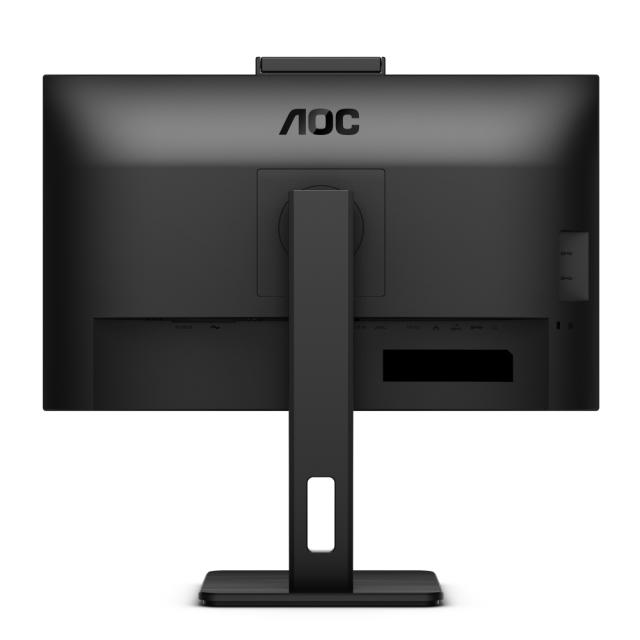 Монитор AOC 24P3CW, 23.8" IPS WLED, 1920x1080@75Hz, 4ms GtG, 300cd m/2, 1000:1, DCR 50M:1, AdaptiveSync, FlickerFree, Low Blue Light, 5Wx2, 5MP Windows Hello, Tilt, Height Adjust, Pivot, Swivel, HDMI, DP, RJ45, USB hub