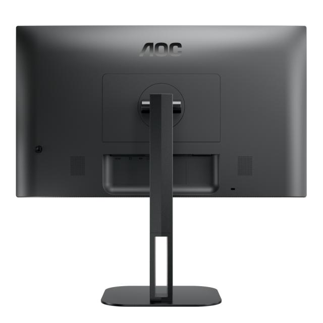 Монитор AOC Q27V5C/BK, 27" IPS WLED, 2560x1440@75Hz, 4ms GtG, 1ms MPRT, 300cd m/2, 1000:1, DCR 20M:1, Adaptive Sync, FlickerFree, Low Blue Light, 3Wx2, Tilt, Height Adjust, Pivot, Swivel, HDMI, DP, USB hub