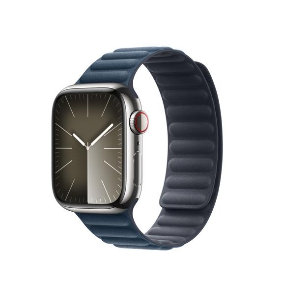 Каишка за часовник Apple 41mm Pacific Blue Magnetic Link - M/L