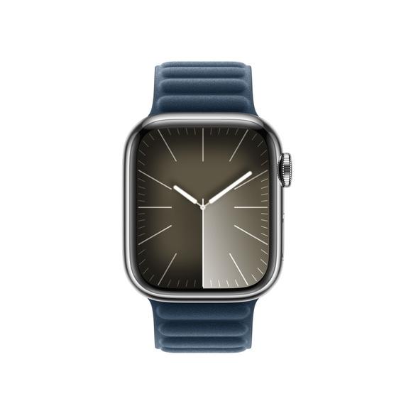 Каишка за часовник Apple 41mm Pacific Blue Magnetic Link - S/M