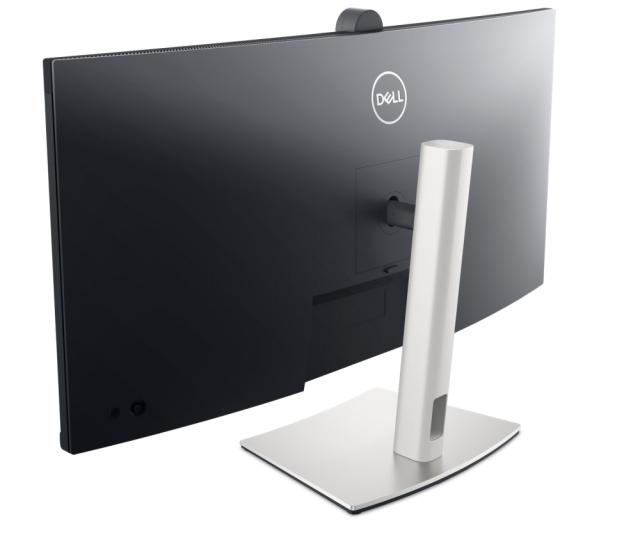 Монитор Dell P3424WEB, 34" Curved Video Conferencing, WQHD AG, IPS, 21:9, 5ms, 1000:1, 300 cd/m2, (3440x1440 ), 99% sRGB, HDMI, DP, USB-C, USB 3.2 hub, RJ45, ComfortView Plus, Height Adjustable, Swivel, Tilt, Black