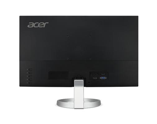 Монитор Acer R270si, 27'' IPS Wide LED, Anti-Glare, ZeroFrame, FreeSync, 1ms(VRB), 100M:1, 250nits, 1920x1080 FHD, 75Hz, VGA, HDMI, Tilt, VESA 100x100, Silver/Black