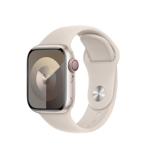 Каишка за часовник Apple 41mm Starlight Sport Band - S/M