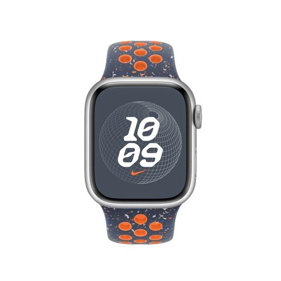 Каишка за часовник Apple 41mm Blue Flame Nike Sport Band - S/M