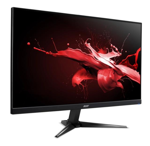 Монитор Acer Nitro QG221QHbii, 21.5" VA, Anti-Glare, ZeroFrame, FreeSync 100Hz, 1ms(VRB), 100M:1, 250nits, FHD (1920x1080),VGA, 2xHDMI, Flickerless, Tilt, Black