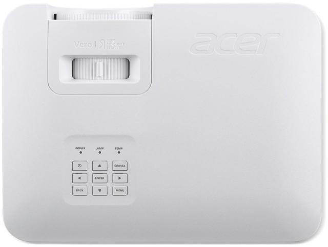 Мултимедиен проектор Acer Projector Vero XL2530 Laser,1080p(1920x1080), 4800ANSI Lm, 50 000:1, HDMI x 2, 1.3 Optical zoom, Stereo mini jack x 1, DC out(5V/1A USB Type A), USB 2.0 (Type A) x1, RS232 x 1, 1x15W Speaker, White