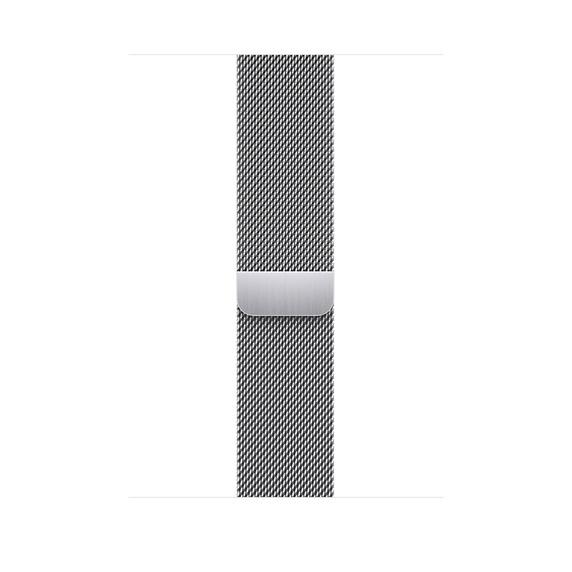 Каишка за часовник Apple 45mm Silver Milanese Loop