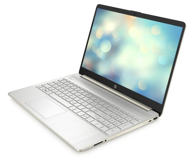Лаптоп HP 15s-fq5015nu Pale Gold, Core i3-1215U(up to 4.4Ghz/10MB/6C), 15.6" FHD AG, 16GB 3200Mhz 2DIMM, 512GB PCIe SSD, WiFi 5 + BT4.2, 3C Batt Long Life, Free DOS