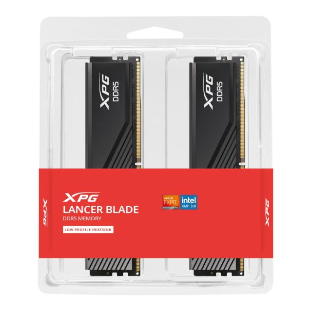 Памет ADATA LANCER BLADE 32GB (2x16GB) DDR5 6400 MHz U-DIMM Black