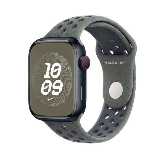 Каишка за часовник Apple 45mm Cargo Khaki Nike Sport Band - M/L