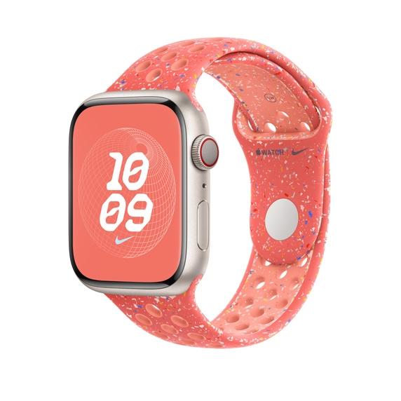 Каишка за часовник Apple 45mm Magic Ember Nike Sport Band - S/M