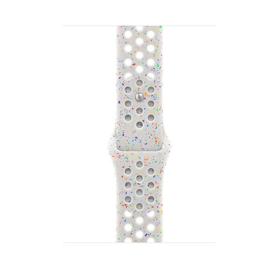 Каишка за часовник Apple 45mm Pure Platinum Nike Sport Band - S/M