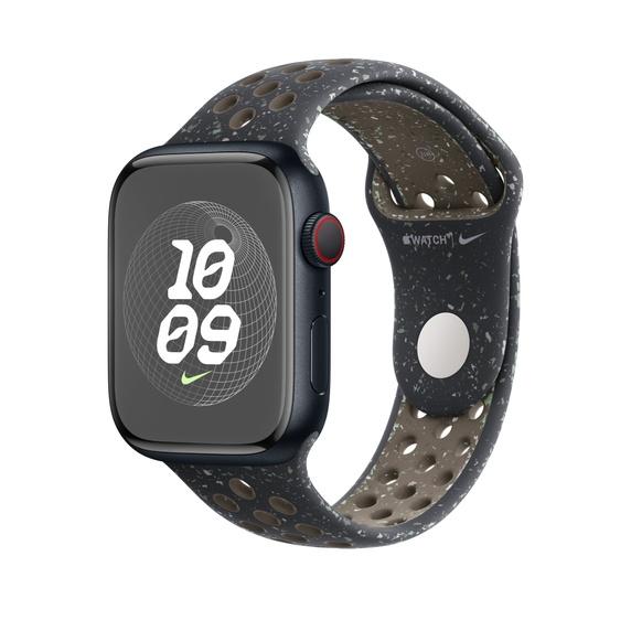 Каишка за часовник Apple 45mm Midnight Sky Nike Sport Band - M/L
