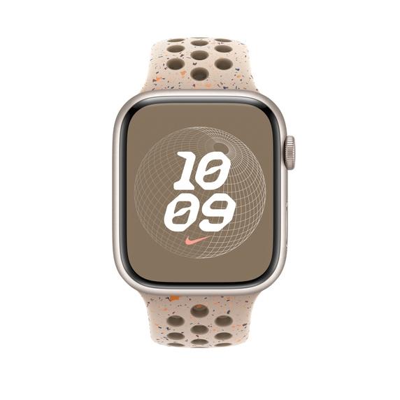 Каишка за часовник Apple 45mm Desert Stone Nike Sport Band - S/M