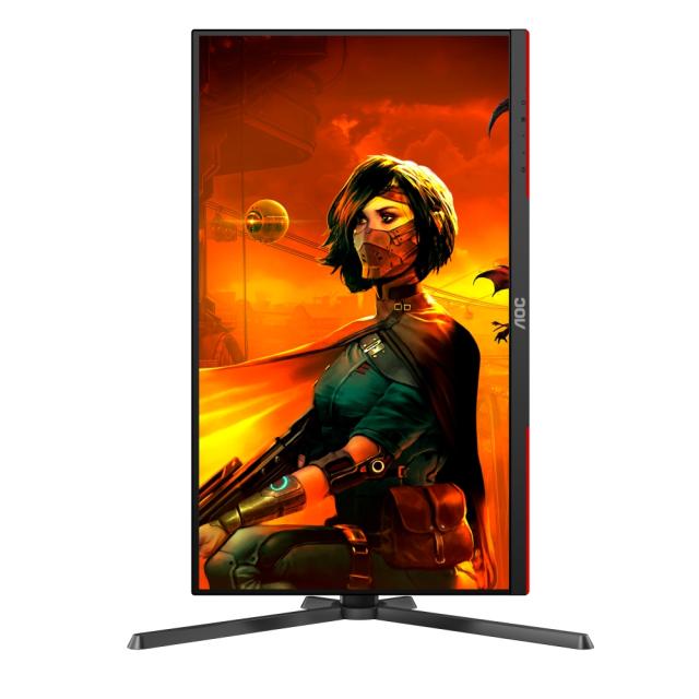 Монитор AOC U27G3X/BK, 27" IPS WLED, 3840x2160@160Hz, 1ms GtG, 1ms MPRT, 400cd m/2, 1000:1, DCR 80M:1, Adaptive Sync, FlickerFree, Low Blue Light, Tilt, Height Adjust, Pivot, Swivel, 2xHDMI, DP