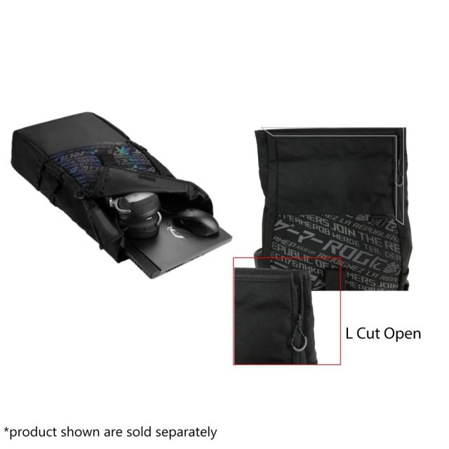 Раница Asus BP4701 ROG BACKPACK 17", Black