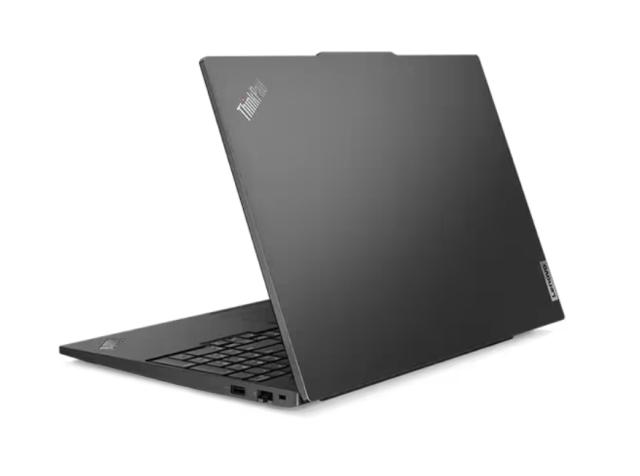 Лаптоп Lenovo ThinkPad E16 G1 Intel Core i7-13700H (up to 5GHz, 24MB), 32GB (16+16) DDR4 3200MHz, 1TB SSD, 16" WUXGA (1920x1200) IPS AG, Intel Iris Xe Graphics, WLAN, BT, 1080p&IR Cam, Backlit KB, FPR, Graphite Black, DOS, 3Y