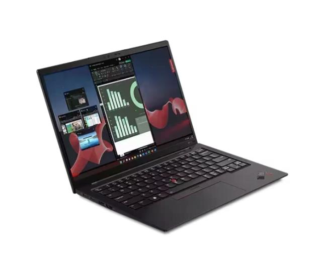 Лаптоп Lenovo ThinkPad X1 Carbon G11, Intel Core i7-1355U (up to 5.0GHz, 12MB), 32GB LPDDR5 6400MHz, 1TB SSD, 14" 2.8K (2880x1800) OLED AG, AR, AS, Intel Iris Xe Graphics, FHD&IR Hybrid Cam, Backlit KB, WLAN, BT, NFC, FPR, Win11Pro, 3Y Premier