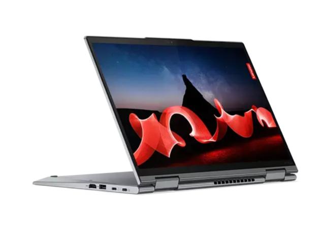 Лаптоп Lenovo ThinkPad X1 Yoga G8, Intel Core i7-1355U (up to 5GHz, 12MB), 32GB LPDDR5-6000, 1TB SSD, 14" WUXGA (1920x1200) IPS AG, Touch, Intel Iris Xe Graphics, FHD&IR Hybrid Cam, Backlit KB, Pen, WLAN, BT, NFC, FPR, Win11Pro, 3Y Premier