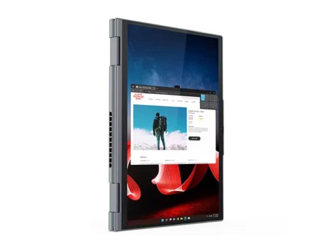 Лаптоп Lenovo ThinkPad X1 Yoga G8, Intel Core i7-1355U (up to 5GHz, 12MB), 32GB LPDDR5-6000, 1TB SSD, 14" WUXGA (1920x1200) IPS AG, Touch, Intel Iris Xe Graphics, FHD&IR Hybrid Cam, Backlit KB, Pen, WLAN, BT, NFC, FPR, Win11Pro, 3Y Premier