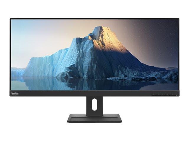 Монитор LENOVO ThinkVision E29w, 29"(73.66 cm) IPS панел, 90Hz, UWFHD, 4 ms, 300 cd/m2, DP, HDMI, USB 3.2 Type-C, черен