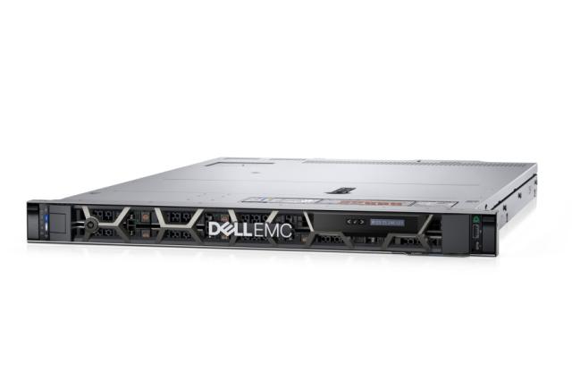 Сървър Dell PowerEdge R450, Chassis 8 x 2.5", Intel Xeon Silver 4314 (16C/32T, 24MB, 2.40 GHz up to 3.40GHz), 32GB 3200MT RDIMM, 2x480GB SSD, Rails, Bezel, No NIC, PERC H755, Riser Config 0 1xOCP 3.0(x16)+ 1x16LP, iDRAC9 Enterprise 15G, DUAL 600W PSU