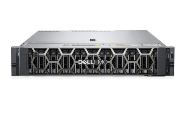 Сървър Dell PowerEdge R750XS, Chassis 8 x 3.5", Dual Intel Xeon Silver 4310 (18M Cache, 2.1GHz), 128GB, 2x480GB SSD SATA Mix Use 6Gbps 512 2.5in Hot-plug AG Drive, 3 DWPD, Rails, PERC H755 with front load, iDRAC9 Enterprise 15G, Dual PSU 800W, 3Y POW