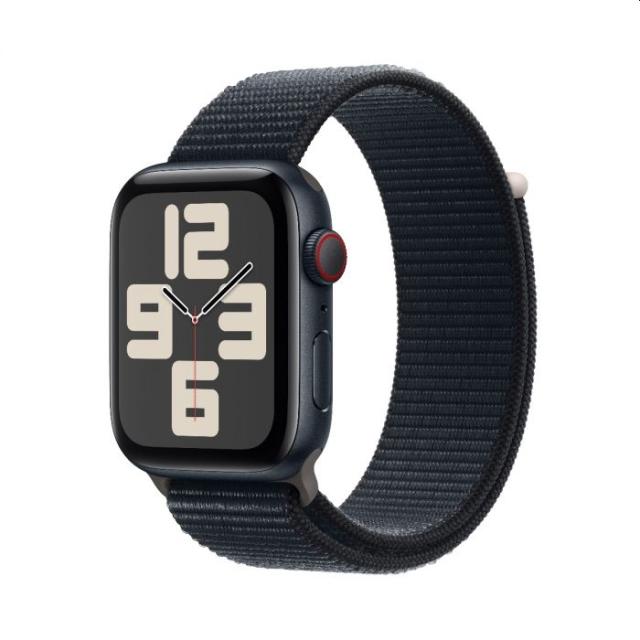 Часовник Apple Watch SE2 v2 Cellular 44mm Midnight Alu Case w Midnight Sport Loop