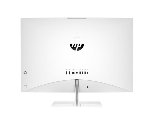 Настолен компютър HP Pavilion All-in-One 27-ca2000nu Snowflake White, Core i7-13700T(up to 4.9GHz/30MB/16C), 27" FHD BV IPS Touch + 5MP Camera, 16GB 3200Mhz 2DIMM, 1TB PCIe SSD, WiFi ac 2x2 +BT 5, HP Keyboard & HP Mouse, Free DOS. 2Y 
