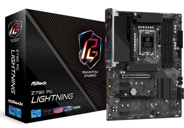 Дънна платка Asrock Z790 Phantom Gaming Lightning + Lanberg Wireless Network Card USB adapter NC-1200-WIE AC1200 Dual Band