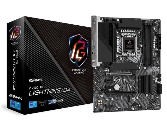 Дънна платка Asrock Z790 Phantom Gaming Lightning + Lanberg Wireless Network Card USB adapter NC-1200-WIE AC1200 Dual Band