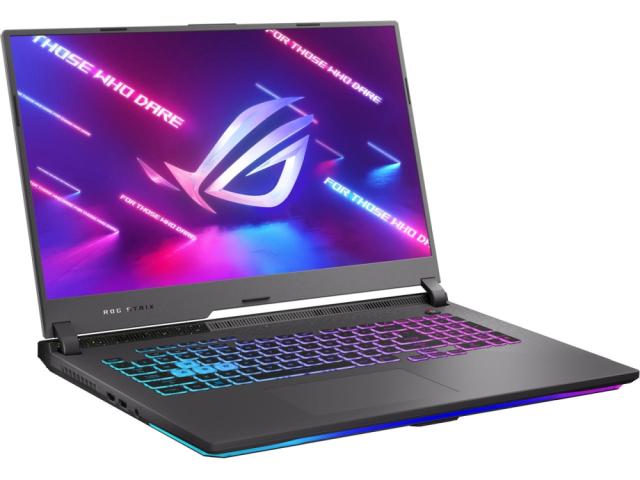 Лаптоп Asus ROG Strix G17 G713RW-LL070W, AMD Ryzen 9 6900XH, 17.3" WQHD AG (2560 x 1440)240Hz,16GB DDR5 4800MHz (2x8 GB), PCIE 4.0 NVME 1TB M.2 SSD,GeForce RTX 3070 Ti  8GB GDDR6 , WiFi 6, RGB Per-Key Kbd, Eclipse Gray+Fury Gaming Chair Avenger M+ B
