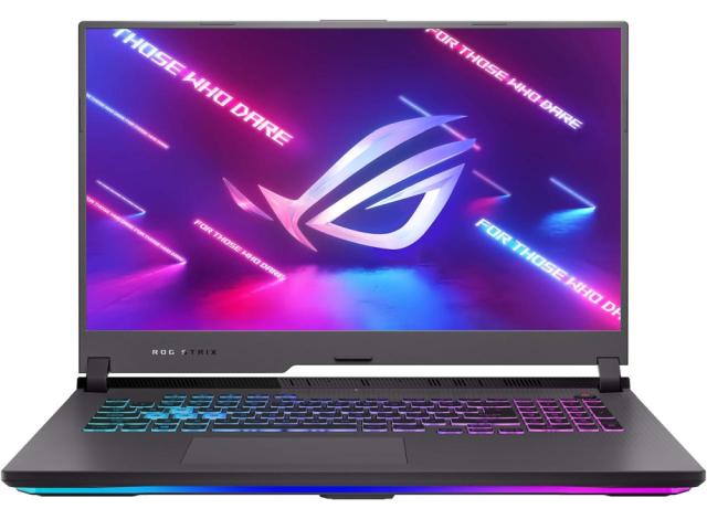 Лаптоп Asus ROG Strix G17 G713RS-LL008W, AMD Ryzen 9 6900HX 3.30Hz ( up to 4.90GHz, 16MB ), 17.3"WQHD AG (2560 x 1440)240Hz, 32GB DDR5 4800Mhz,  1TB M.2 SSD,NVIDIA GeForce RTX 3080 8GB DDR6, WiFi 6, RGB Kbd, Win 11, Gray+Fury Gaming Chair Avenger M+ 
