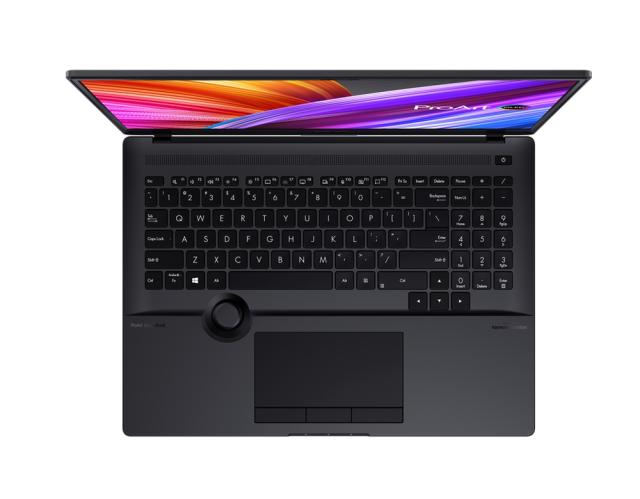 Лаптоп Asus ProArt Studiobook W7600Z3A-OLED-L961X, Intel Core i9-12900H, 2.5 GHz (24M Cache, up to 5.0 GHz, 6P+8E cores),16" 4K (3840 x 2400) OLED 16:10, DDR5 64 GB (32*2), 2TB PCIEG4, NVIDIA RTX A3000 12GB, WiFi 6e, Win 11 Pro, Mineral Black+Fury Ga
