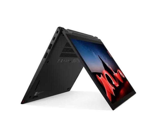 Лаптоп Lenovo ThinkPad L13 Yoga G4 Intel Core i7-1355U (up to 5.GHz, 12MB), 16GB LPDDR5 4800MHz, 512GB SSD, 13.3" WUXGA (1920x1200) IPS AR, Touch, Intel Iris Xe Graphics, Front FHD+IR Hybrid Cam, Backlit KB, Pen, WLAN, BT, SCR, FPR, Win11Pro, 3Y