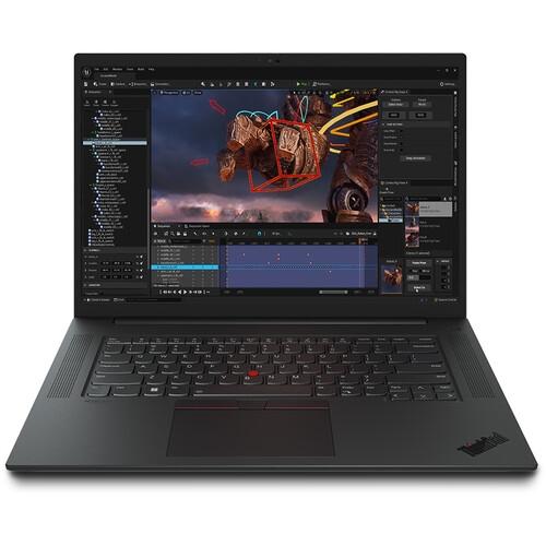 Лаптоп Lenovo ThinkPad P1 G6 Intel Core i7-13800H (up to 5.2GHz, 24MB), 32GB DDR5 5600MHz, 1TB SSD, 16" WQXGA (2560x1600) IPS AG, NVIDIA GeForce RTX 4060/8GB, FHD&IR Hybrid Cam, Color Calibration, Backlit KB, WLAN, BT, FPR, Win11Pro, 3Y