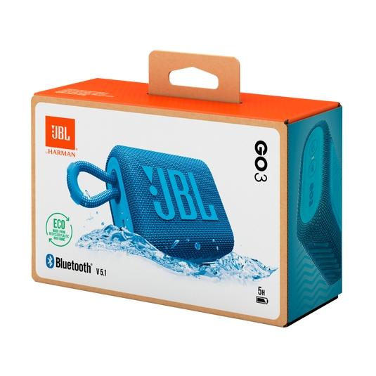 Тонколони JBL GO 3 ECO BLU Portable Waterproof Speaker